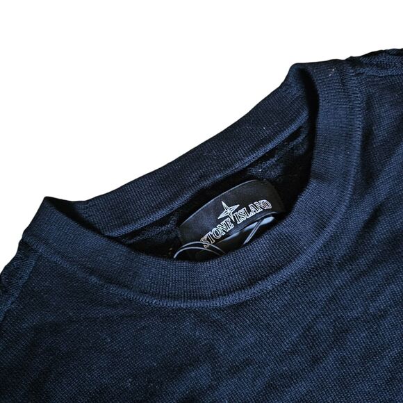 Stone Island x Shadow Project Knitted T-Shirt in Black size Large NWT $438 - Picture 3 of 12